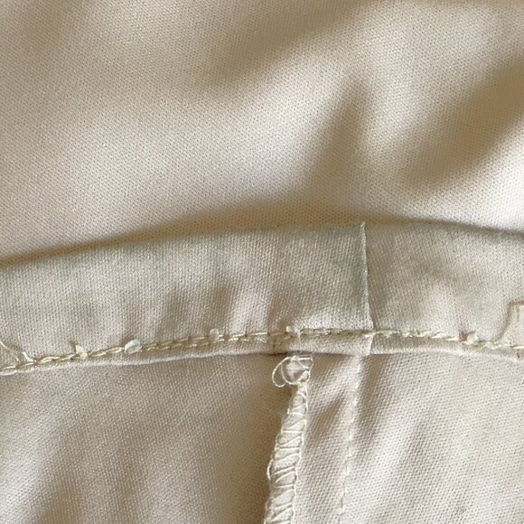 TADOSHI SHOJI Gold & Cream Blanchett Metallic V-Neck Gown - Picture 16 of 16